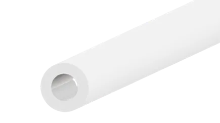 OBS Fiber – Hytrel tubing blanc fond blanc